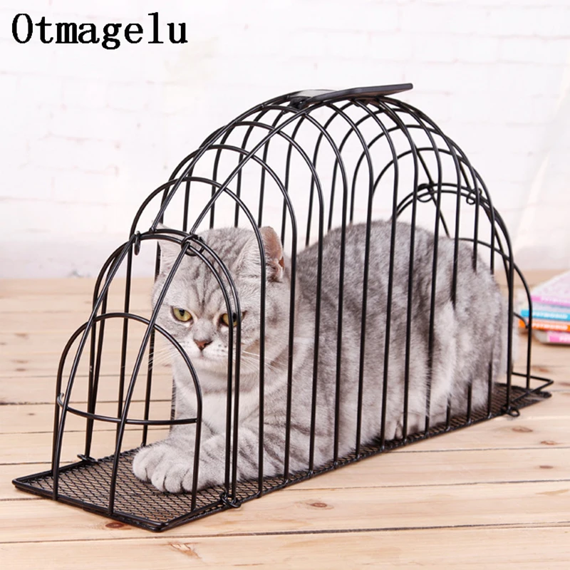 Pet Dog Cat Cage Обложка кошка лимит ящик дом для предотвращения царапин укуса держатель, чтобы помочь купаться сухой инъекции Pet аксессуары клетка