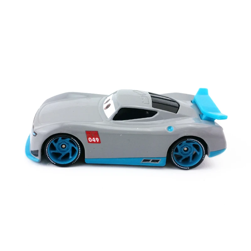 Disney "тачки 3 № 049 Gabriel Racer «Rookie» 1:55 литья под давлением модель игрушечной машины Свободные дети мальчик Подарок на Рождество;