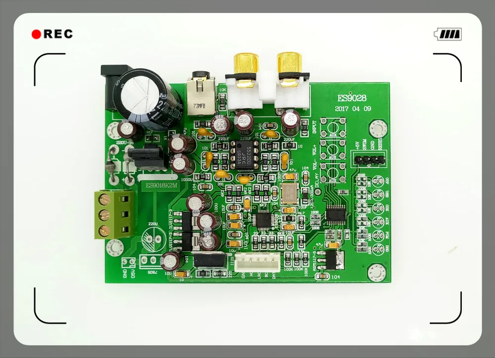 ES9028Q2M I2S digital input audio DAC decoder board 9018 upgrade CSR8675 Bluetooth module