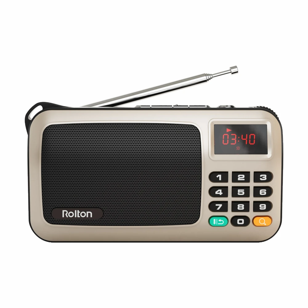 Rolton W405 портативный мини FM радио динамик музыкальный плеер TF карта USB для ПК iPod Телефон с светодиодный дисплей Rolton W405 портативный мини FM радио динамик музыкальный плеер TF карта USB для ПК iPod Телефон с светодиодный дисплей