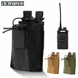 Тактический Molle Walkie-talkie Чехол для мобильного телефона сумка для хранения на открытом воздухе кобура для рации чехол для военного