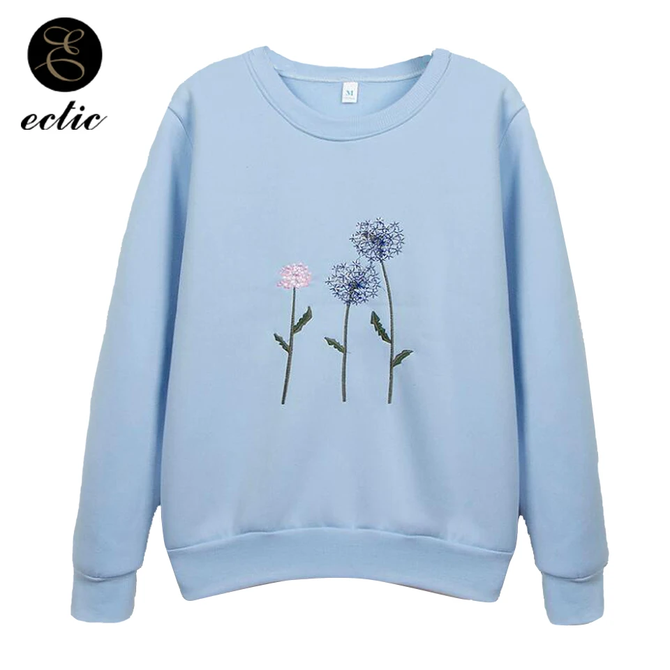 Korean Oversized Hoodie Kawaii Poleron Mujer 2018 Pullover Bts Hoodies Embroidery Women Kpop