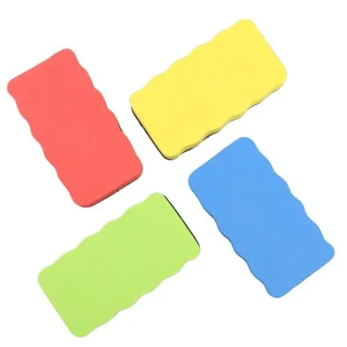 Практичный многоцветный Магнитный ластик для доски для сухой магнитной доски цвет rabdom