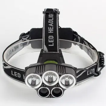 

6 Modes Led Head Lamp 5LED 3T6+2Q5 LED Alu-alloy Body Headlamp Headlight Portable Head Light Torch Headlamp For Hiking Fishing