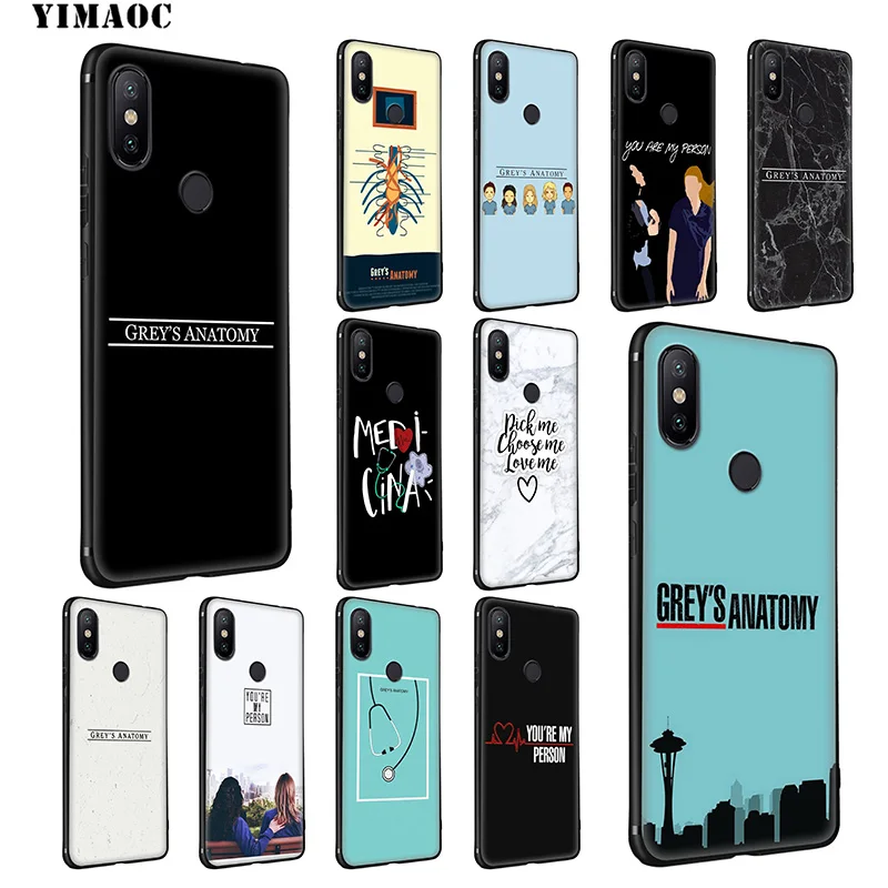 Ты мой человек GREYS Anatomy Мягкий силиконовый чехол для телефона Xiaomi Redmi 7A Note 7 6 6A 5 4 4X 4A