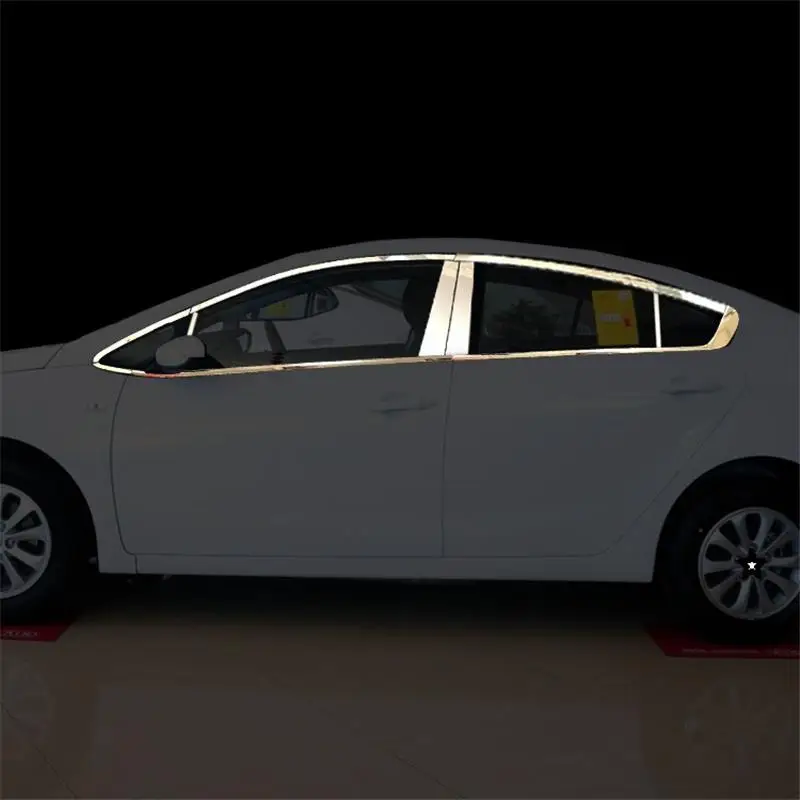 

Car Chromium Automobile Modified Window Exterior Fashion Decoration Bright Sequins Accessories 12 13 14 15 16 17 18 FOR Kia K3