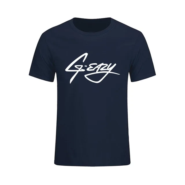 2019 Men S T Shirts Fashion Cool G Eazy White Logo Male T Shirt