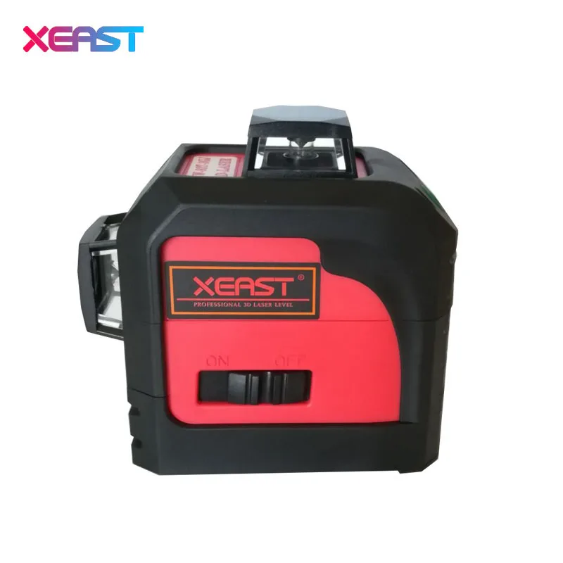 

XEAST XE-13A Green or Red 3D laser level meter 12 Lines 360 degree Vertical Cross Super Powerful With oblique line