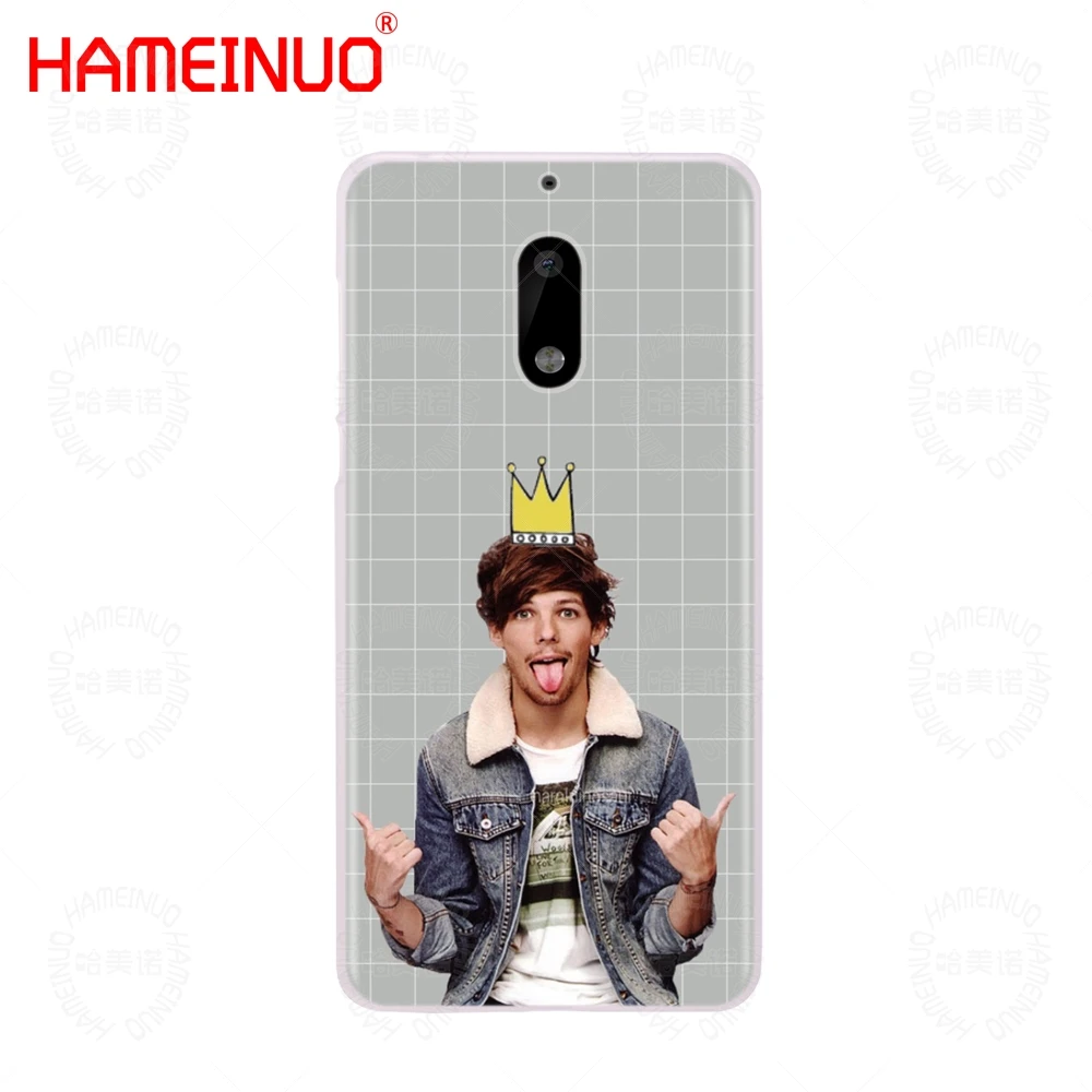 HAMEINUO One Direction 1d Louis Tomlinson cover phone case for Nokia 9 8 7 6 5 3 Lumia 630 640 640XL 2018