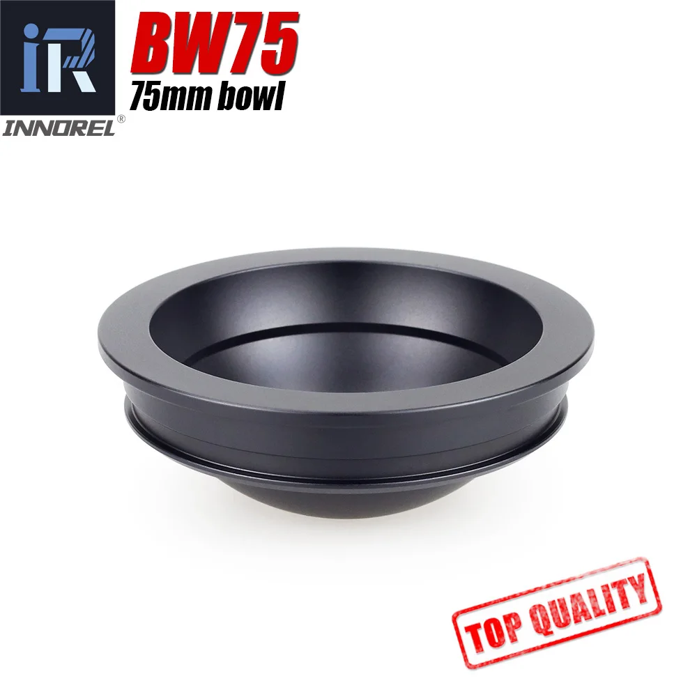 

BW75 75mm bowl for tripod Half Ball Aluminum Alloy Tripod Bowl Adapter for video fluid head tripod