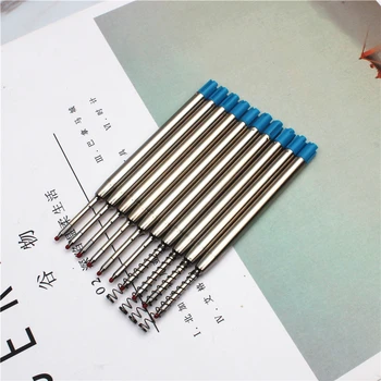 

[4Y4A] 100pcs Metal Cartridge Ballpoint G2 refill Standard size Writing Lead size 0.99mm Stationery Accessories Pen Parts