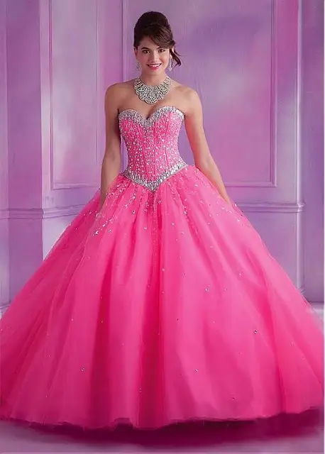 Hot Pink Prom Dresses