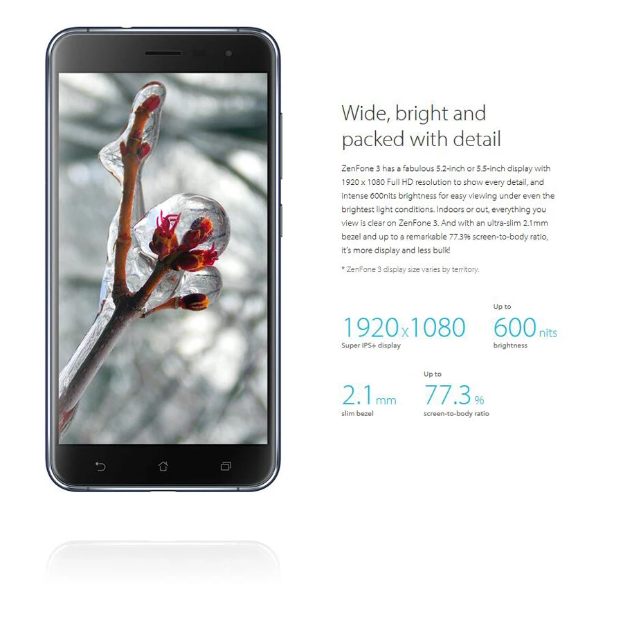 Оригинальный Новый Asus Zenfone 3 ZE552KL 4G LTE Android 6 0 Мобильный телефон 5 "1920x1080 p 4 Гб RAM 64 ROM