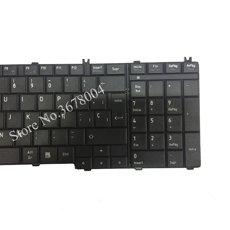 По-испански/SP ноутбук клавиатура для Toshiba Satellite C650 C650D L650 C670 L750 L750D L670 L675 L675D C660 C660D C655 L655 L655D