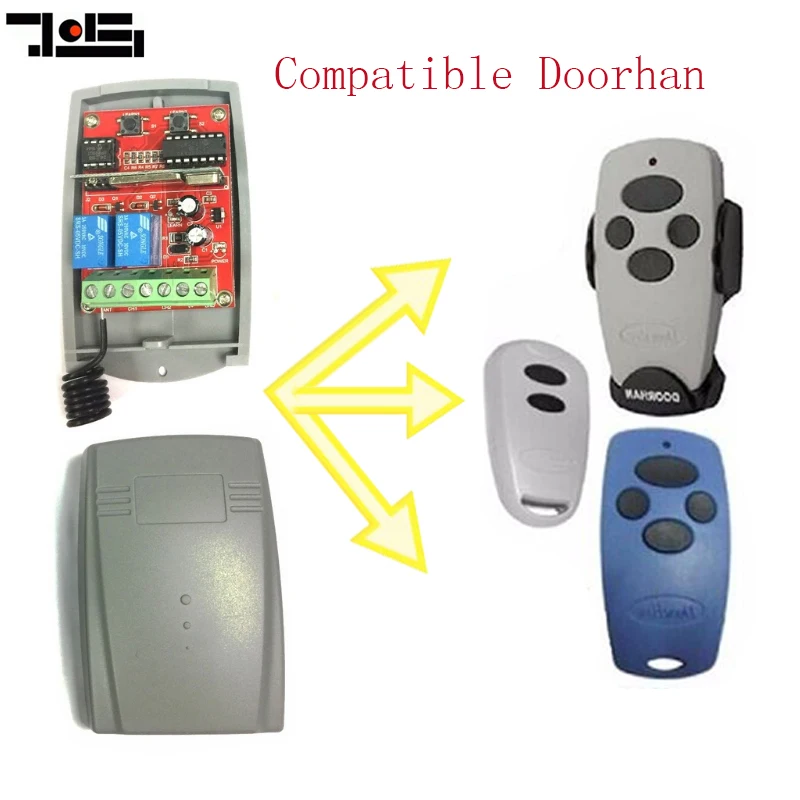 

Receiver for doorhan rolling code receiver DC 12v-24v