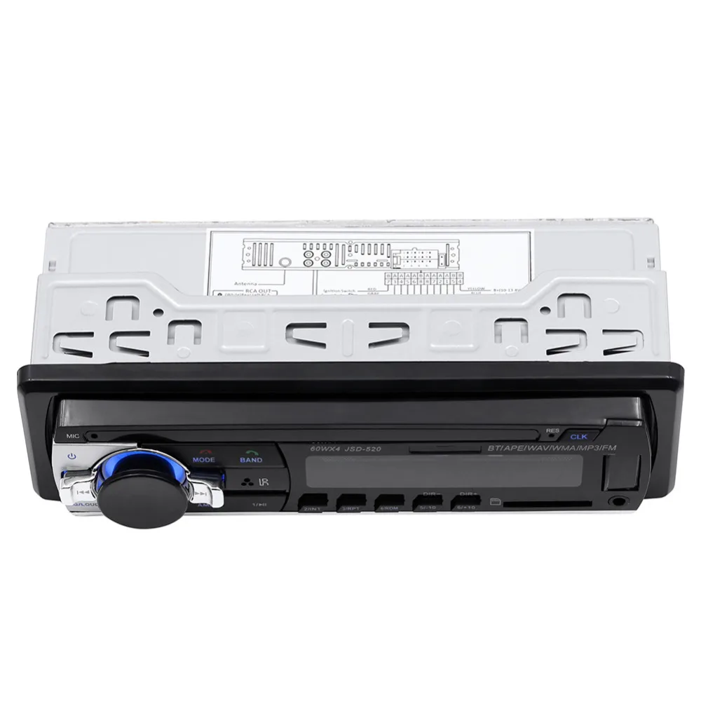 Jsd 520 12 в Bluetooth Стерео FM радио MP3 аудио плеер 5 зарядное устройство USB SD AUX Авто
