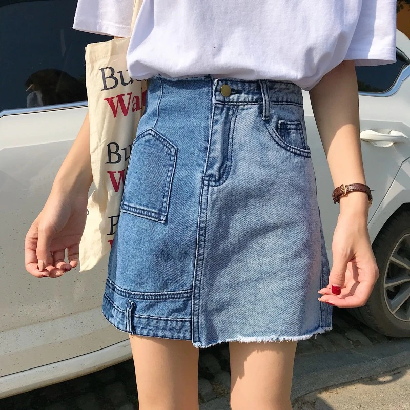 cheap wholesale denim skirts