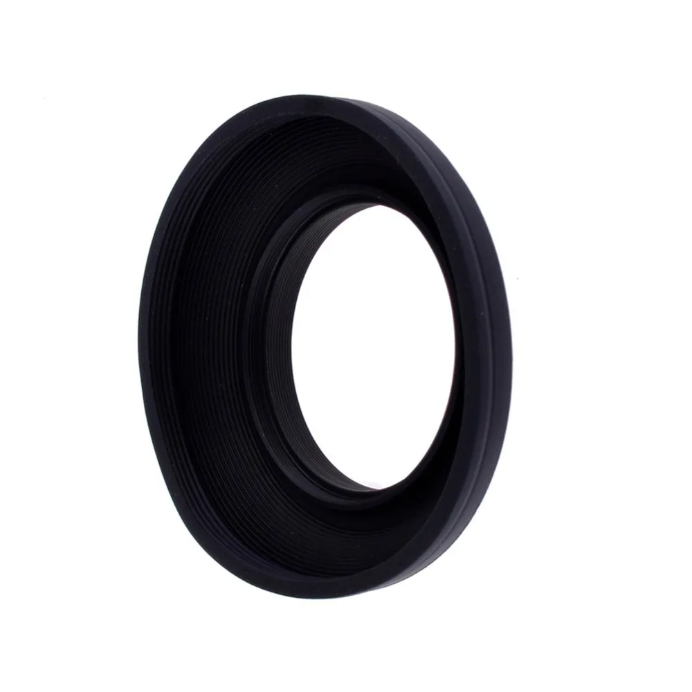 Neewer 52mm Wide Angle Collapsible Soft Rubber Lens Hood Shade for