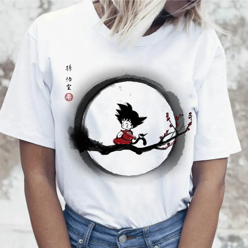 

Dragon Ball DragonBall Z super son goku t shirt tshirt ulzzang korean graphic funny top for women tees t-shirt harajuku female c