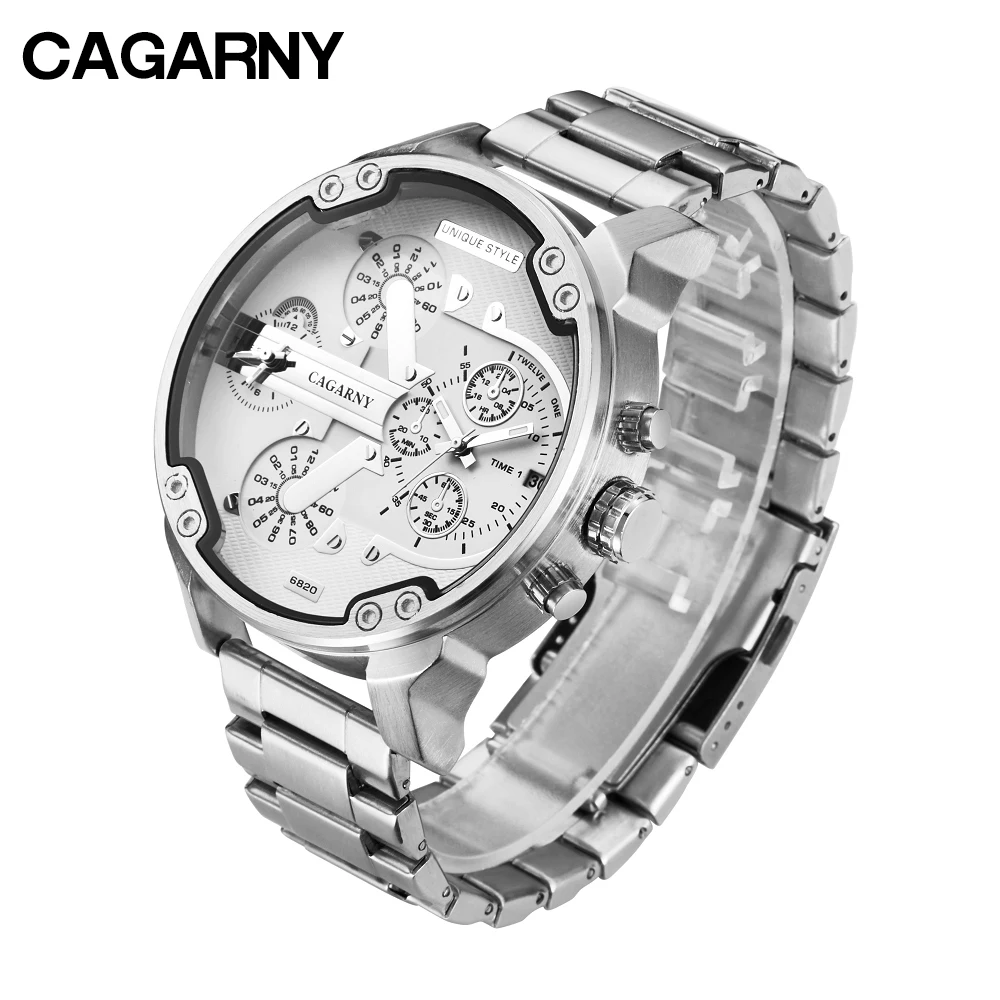 Relojes 2022 Wrist Watch Men Cagarny Fashion Sport Quartz Clock Mens Watches Stainless Steel Business Man Watch horloges mannen