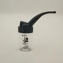 Мини Кальян, фильтры для курения сигарет, мини пластиковая трубка для курения воды, держатель для сигарет Розничная упаковка 10 шт./лот Быстрая