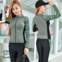 Плюс Размеры Мокрые одежды спорта людей Для женщин пикантные Купальники для малышек 4 шт. купальник печати Одежда заплыва боди сетки Дайвинг высокое качество Приморский мягкий бюстгальтер M-3XL