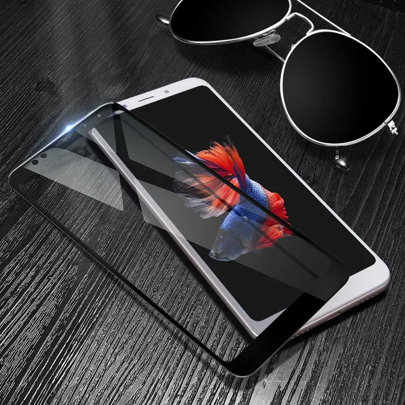3D Protective Glass For Xiaomi Redmi Note 5 5 Pro 4X 5A 5 Plus Glass For Xiaomi Mi A1 8 SE A2 6X Max 2 Mix 2S Screen Protector