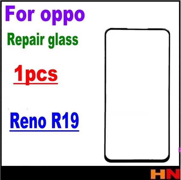 1 шт. для OPPO RENO R19 высококачественный ЖК-экран передняя стеклянная линза запчасти