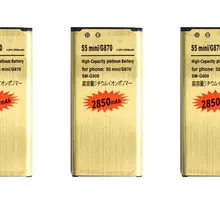 Ciszean 3 шт. 2850 мА/ч, EB-BG800BBE Замена Батарея для samsung Galaxy SV мини S5 мини G870 SM-G800F SM-G800H G800