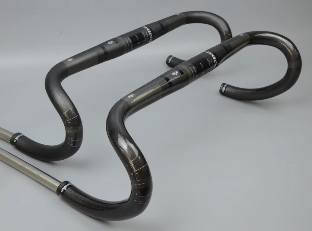 Wacako Full Carbon Fibre Bicycle Handlebar Bent Bar Road Handlebar