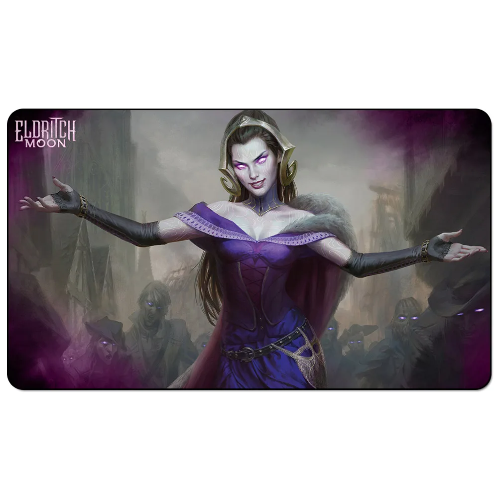 Liliana ELDRITCH MOON игровой коврик 60x35 см MTG игровой коврик Liliana ELDRITCH MOON игровой коврик для настольные игры - Цвет: Белый