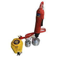 Frete Grátis, Hand-held Pequena Garrafa Manual De Máquina de Nivelamento De Tampas De Plástico