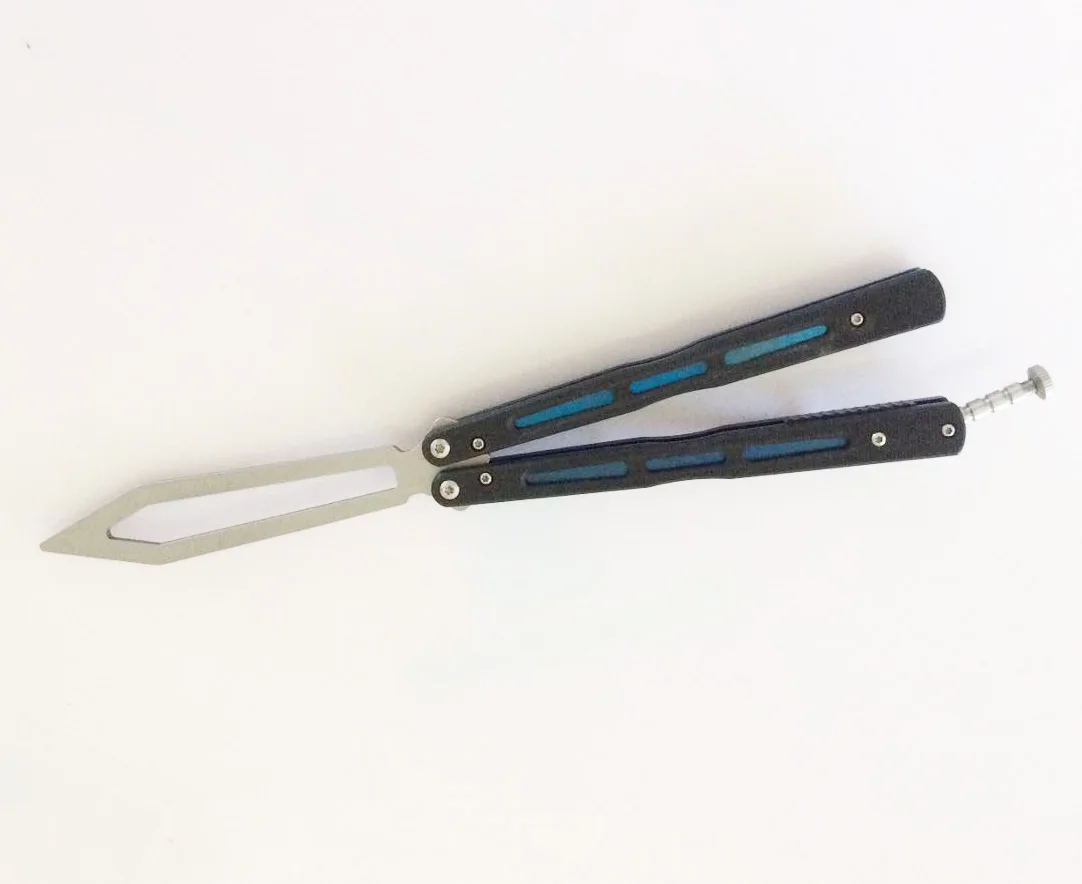Folding Stainless Steel Tool Flip Player Smooth Practice Training Bearing G10