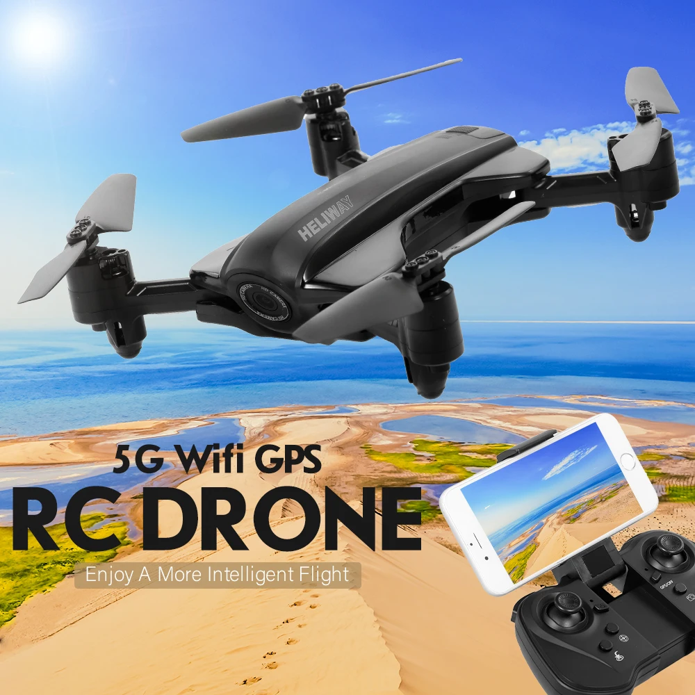 

912GS GPS RC Drone 5G Wifi FPV 1080P Camera Wide-angle 12 minutes Flight Time Foldable Altitude Hold RC Quadcopter