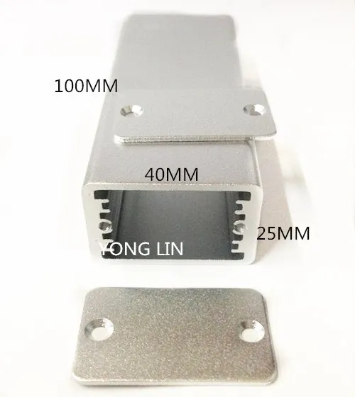 2 шт алюминиевая коробка 40*25-100 мм/распределительная коробка/Серверная коробка питания