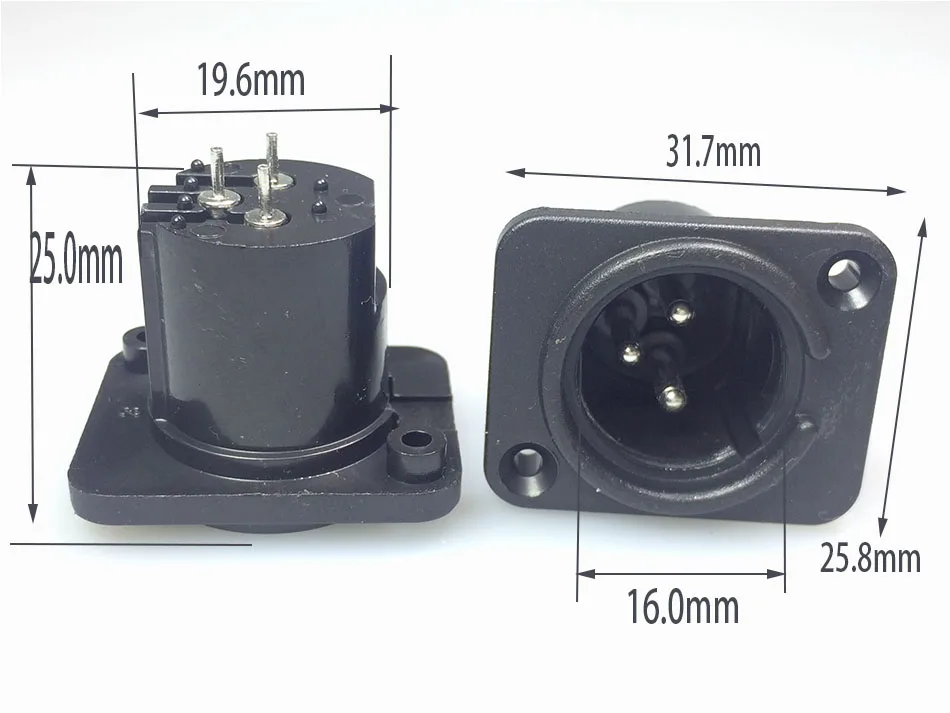 XLR Male Connector (7)