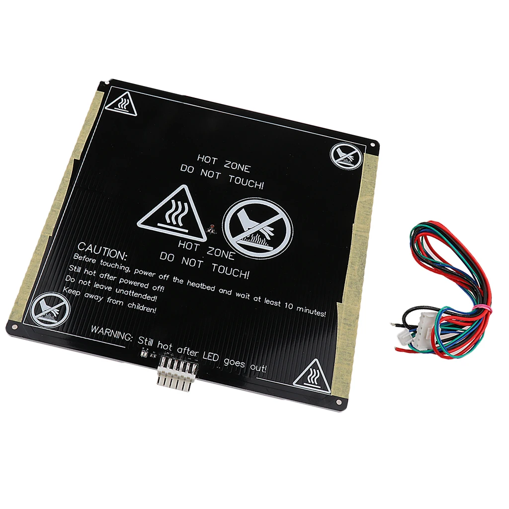 NEW 12V MK3 220X220mm Aluminum Board PCB Heatbed Heat Bed For Reprap 3D Printer XHeat Bed For 3d Printer Accessories