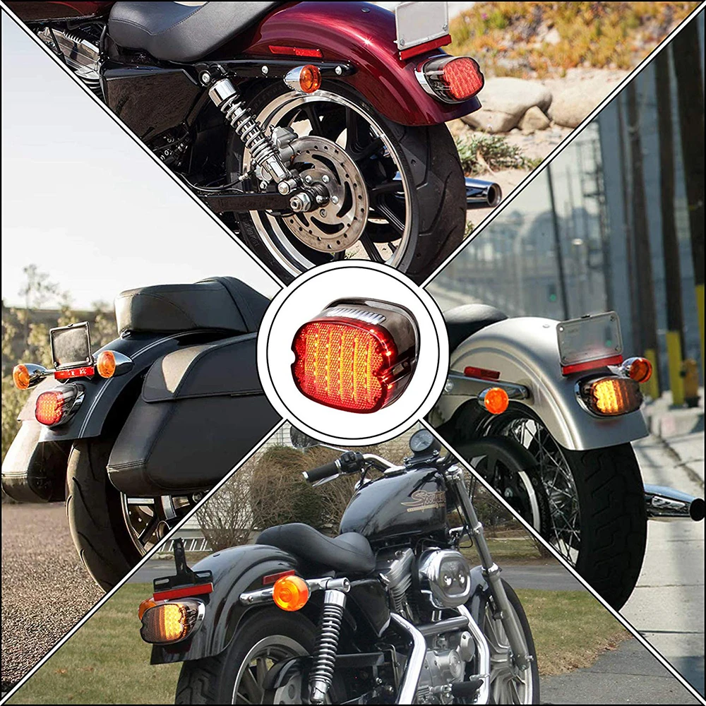 sportster tail light dimond