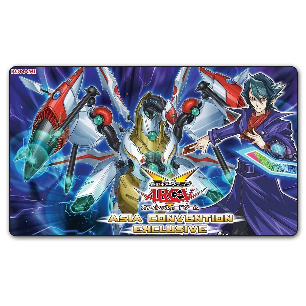 (YGO 21 Playmat) 35X60CM YU GI OH Asia Convention Exclusive Play Mat