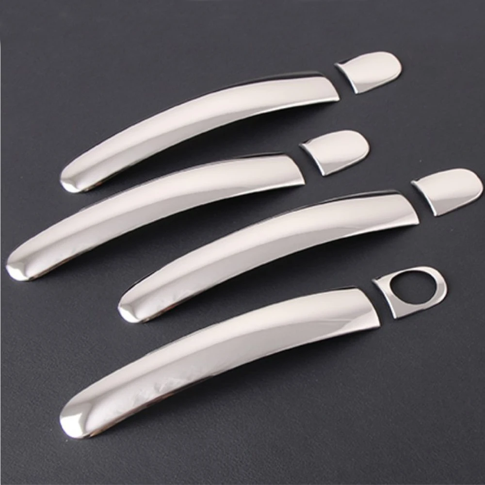 

Stainless steel Door handle cover For Volkswagen VW Jetta MK6 POLO 9N Tiguan Touran Bora Seat Skoda Octavia Fabia Rapid Yeti TT