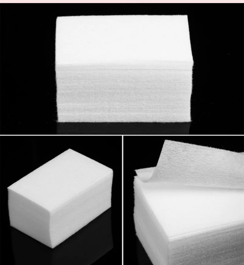 

900Pcs Lint-Free Wipes All For Manicure Nail Polish Remover Pads Paper Nail Cutton Pads Manicure Pedicure Gel Tools