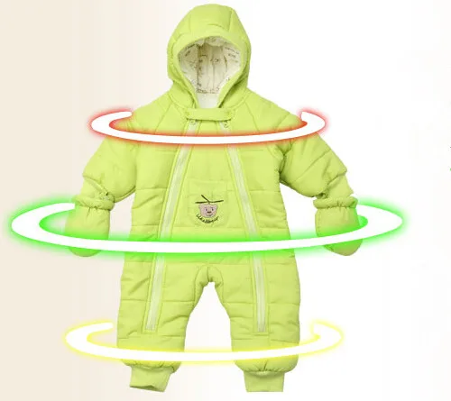 Мода 2016 Новый стиль Зимой комбинезон осень 0 24 М детские snowsuit зимние комбинезоны