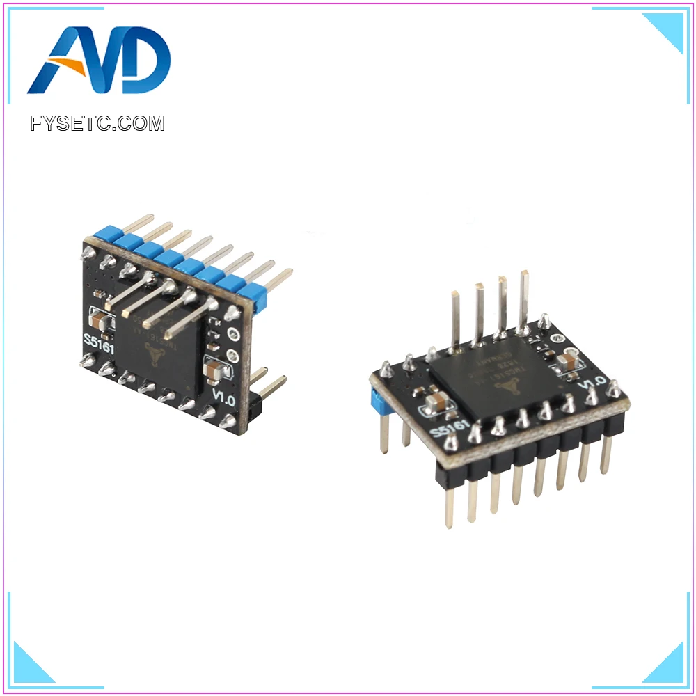 2 шт. TMC5161 V1.0 SPI Драйвер шагового двигателя Высокое Мощность 3.5A бесшумный драйвер