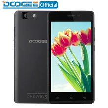 Origine DOOGEE X5 mobile téléphones 5.0 InchHD 1 GB RAM + 8 GB ROM Android 5.1 Dual SIM MT6580 Quad Core 1.0 Ghz 2400 mAH WCDMA WIFI