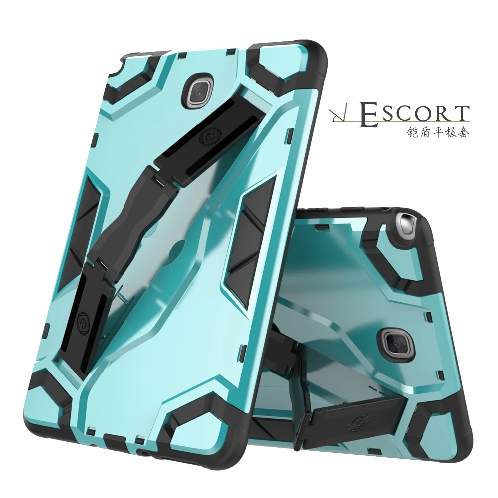 

Silicone TPU+PC Kickstand Cover For Samsung Galaxy Tab A 8.0 SM T350 T355 P350 P355 Flip Stand Tablet Case Funda+Stylus Pen.