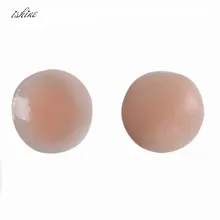 1 пара кожа круглый/цветок Форма многоразовый силикон груди Стикеры для сосков колодки Чехлы бюстгальтер Водонепроницаемый самостоятельно липкие чашечки лепестки