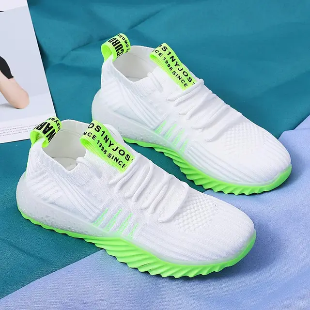 US $6.40 Summer Breathable Sneakers Woman Sports Shoes Sport Women's Running Shoes 2019 White Zapatos Mujer 