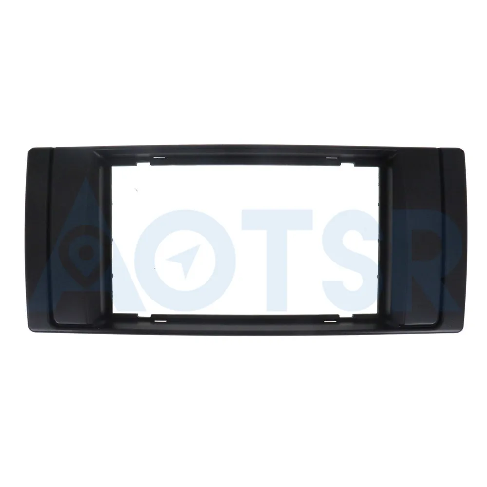 

2 din Fascia for BMW 5-Series (E39) 1995-2003; X5 (E53) 1999-2006 Audio Panel Mount Installation Dash Frame Adapter Stereo DVD