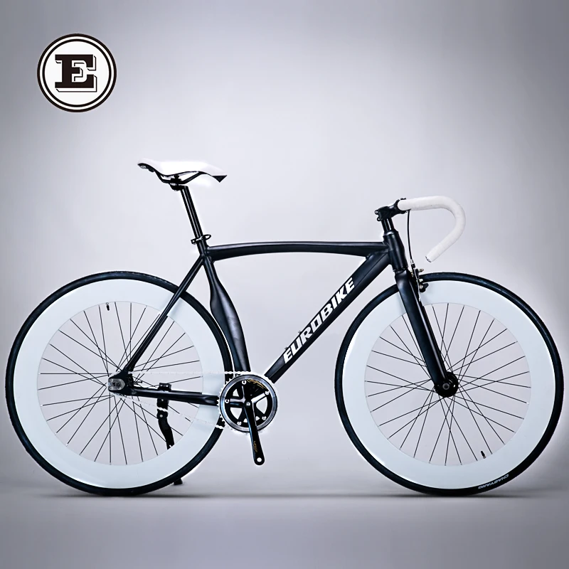 Fixie Fiets Bicicleta Новый фиксированный велосипед 700CC рама из алюминиевого сплава 52