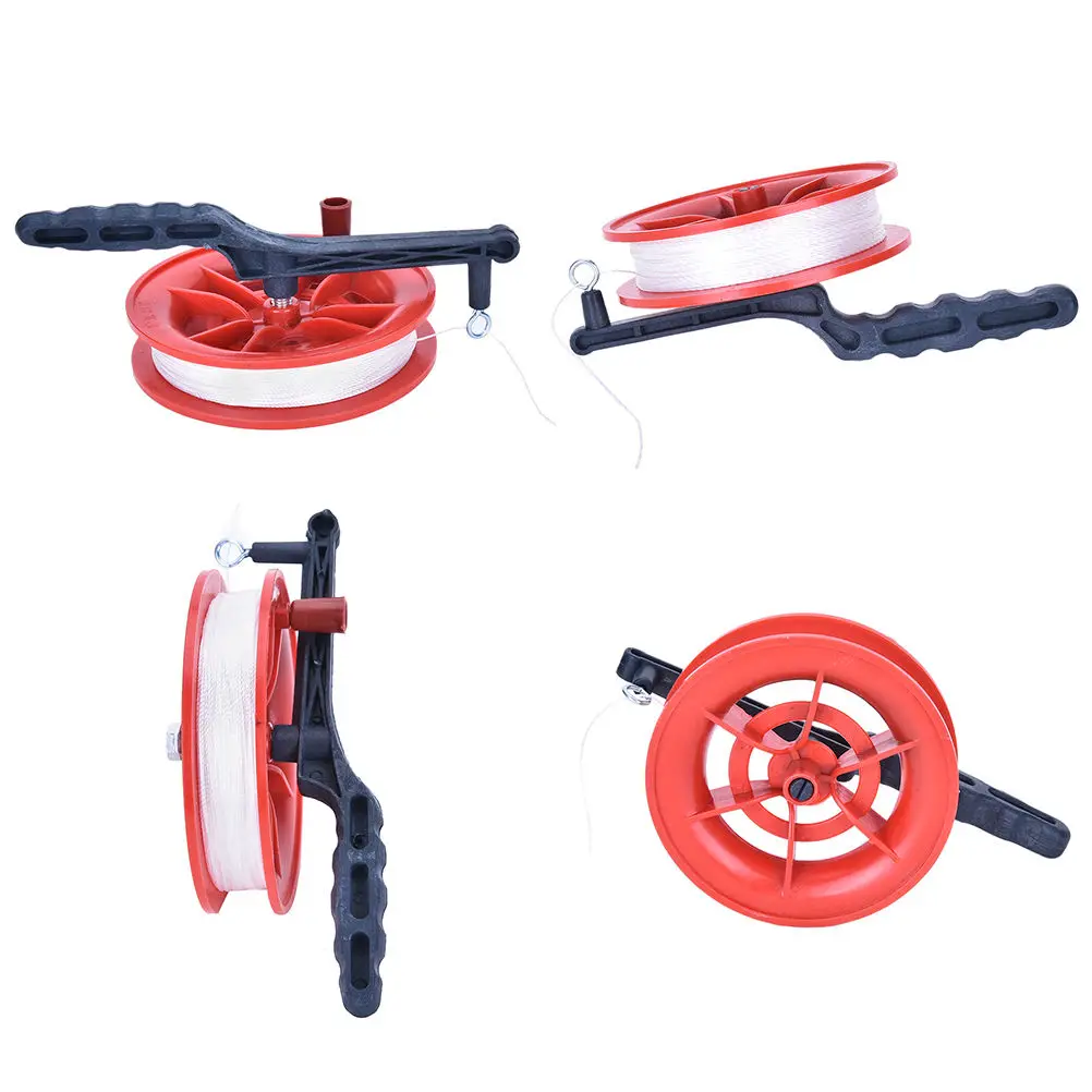 Hot Sale Grip Red Wheel Flying Kite Reel Kite Winder Ballbearing Handle